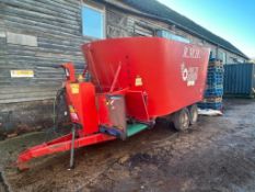 2005 RMH 20m� twin axle diet feeder on 215/75R17.5 with weigh cell. Serial No: 2265