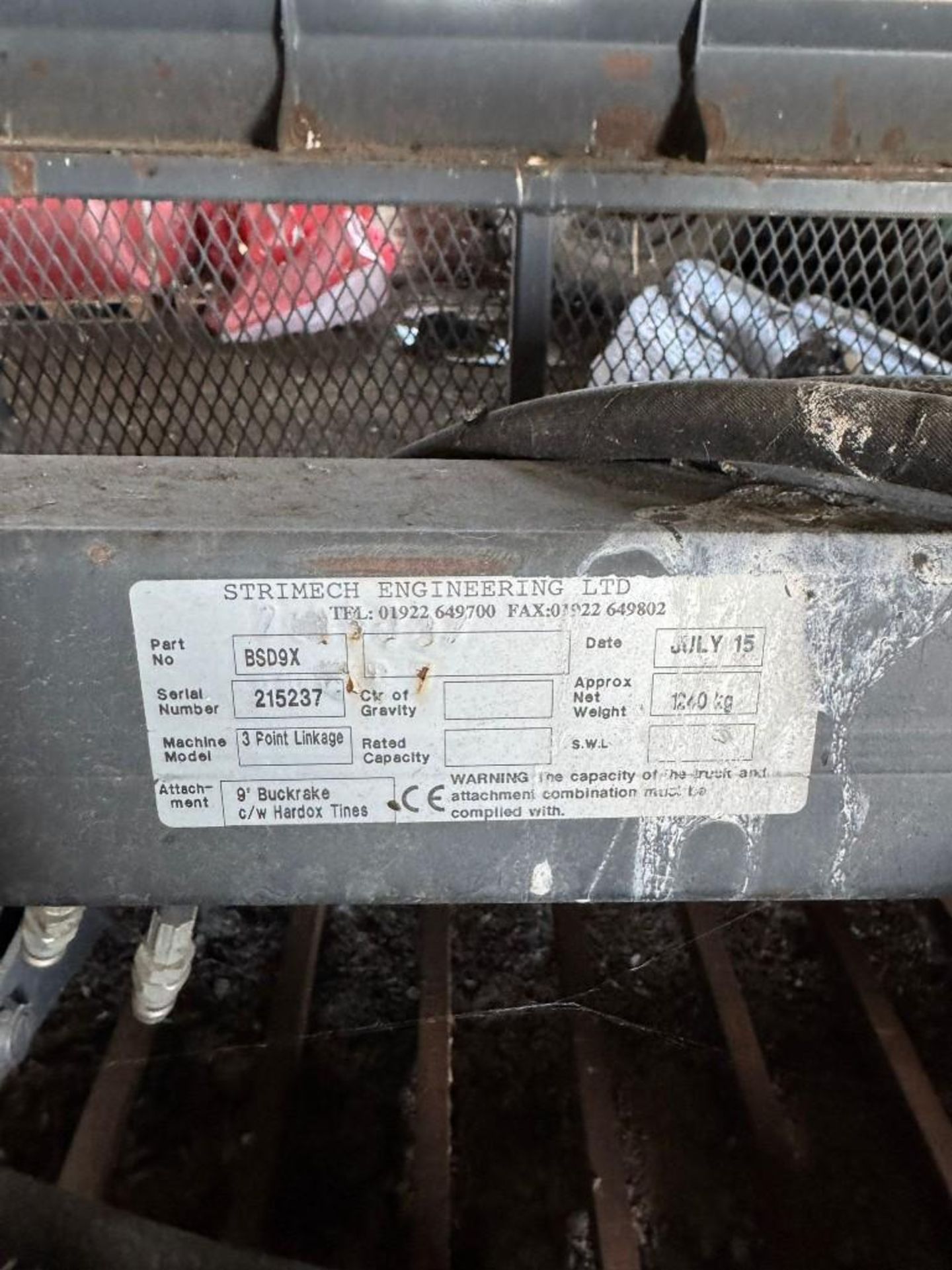 2015 Strimech Buckrake - (North Lincolnshire) - Image 4 of 4