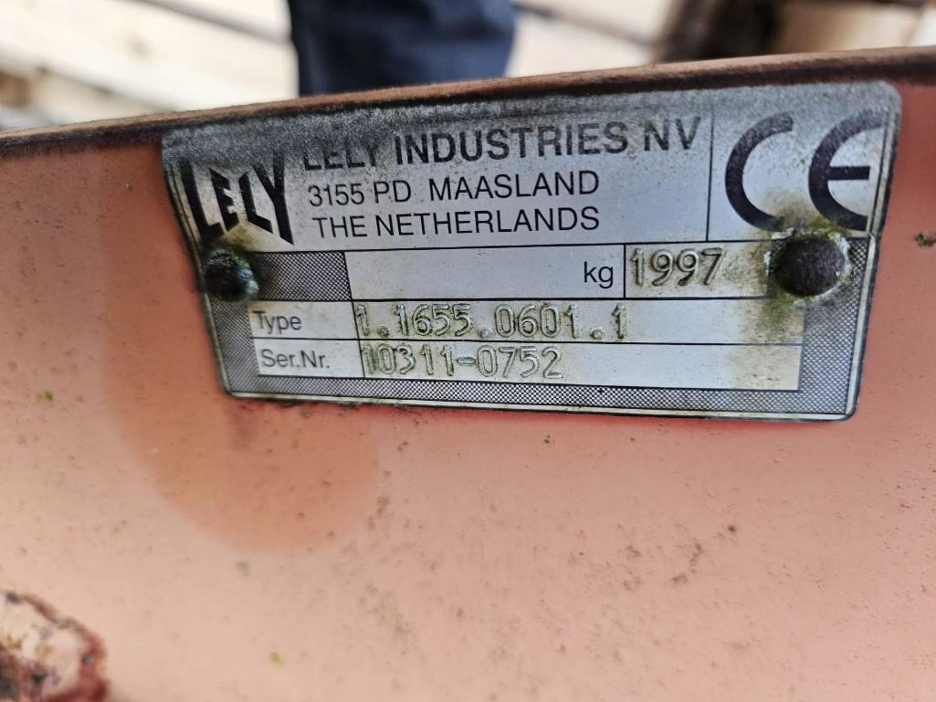 1997 Lely 2.6m Front Cultivator - (Cambridgeshire) - Image 5 of 9