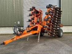 2011 Simba/Great Plains Culti-Press 5.5m with leading Pro-active tines to DD packer and scrapers, hy