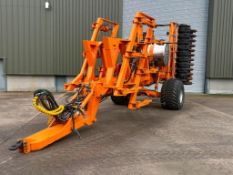 2004 Simba Elita oilseed rape drill, 11 low disturbance legs, 45cm spacings, to OTICO roller c/w 1,2