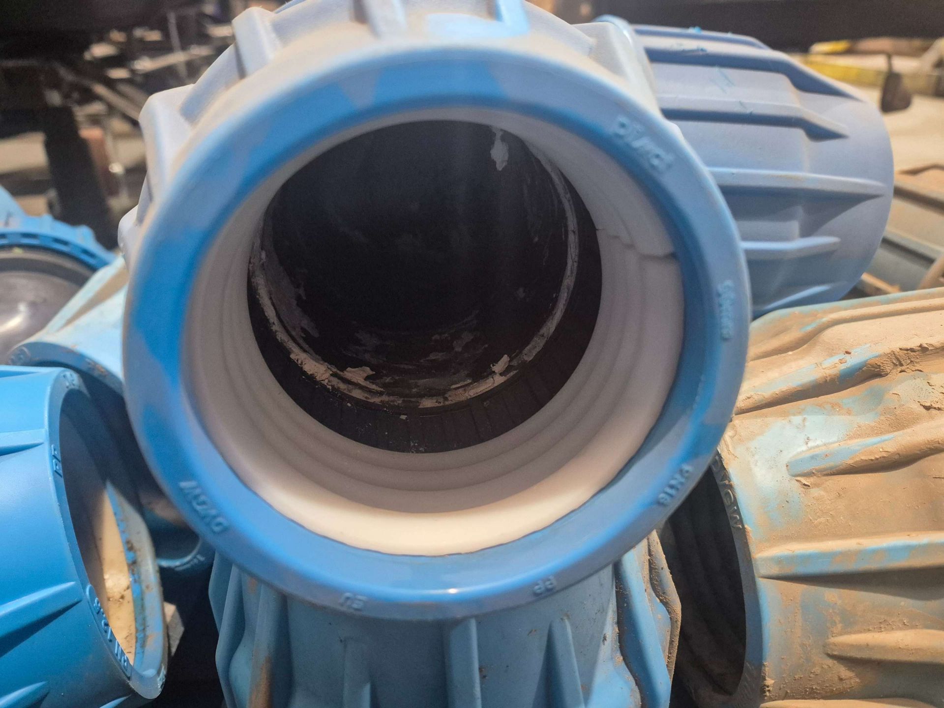 PALLET OF 110MM & 90MM PLASSON COMPRESSION ELBOW FITTINGS PN 16 RATING (SOLD OF SITE PADIHAM) - Image 3 of 3