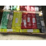 22 ASSTD LIFTING STRAPS IN WOOD TRAY