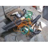 2 X BLOWERS, 1 TITAN SF2656 HAMMER DRILL