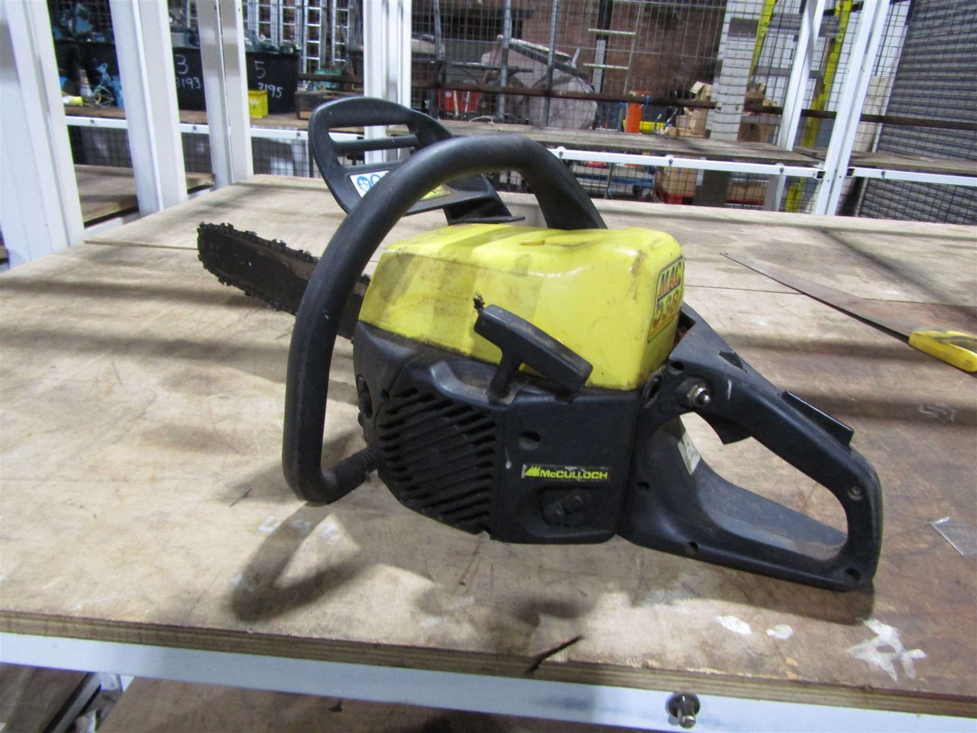 MCCULLOCH PETROL CHAINSAW MAC 538