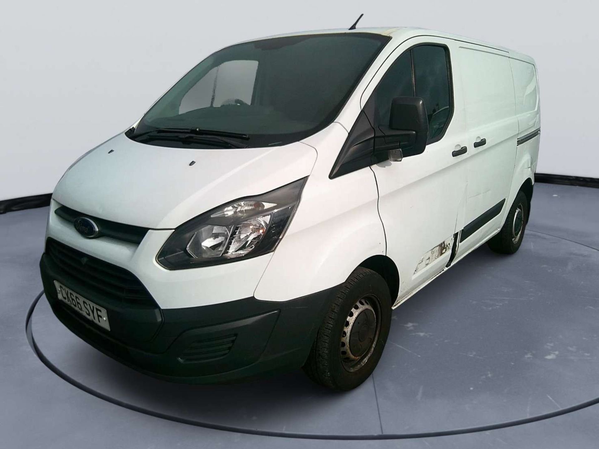 2017 66 REG FORD TRANSIT CUSTOM 270 L1 DIESEL FWD 2.0 TDCI 105PS LOW ROOF VAN - Image 2 of 7