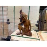 HEAVY CAST IRON GARDEN GNOME/PIXIE