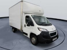 2020 70 REG PEUGEOT BOXER 335 L3 BLUE HDI LUTON VAN