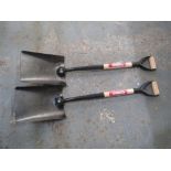2 X SHOVELS