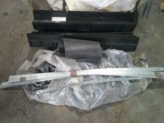 BLACK SLAT CHANNEL DRAINS, ASSTED DRAINAGE FITTINGS, CONCRETE/MESH SPACERS, CPC ROLLS, FIRE...