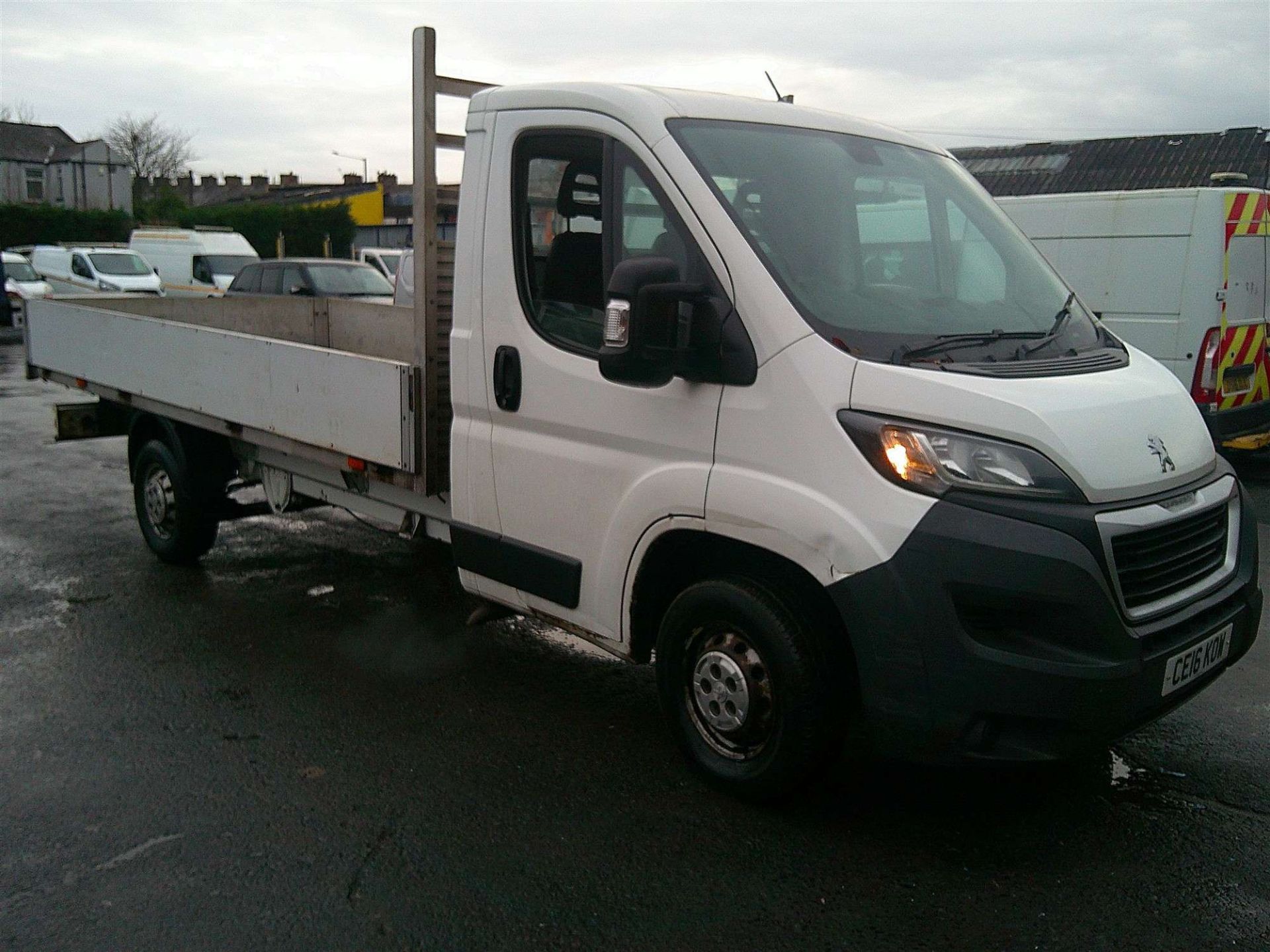 2016 16 REG PEUGEOT BOXER 335 L3 HDI DROPSIDE