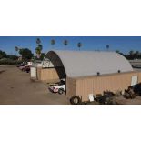 NEW STEEL CRATED 10M X 12M CONTAINER SHELTER, (SOLD OFF SITE - PRESTON)