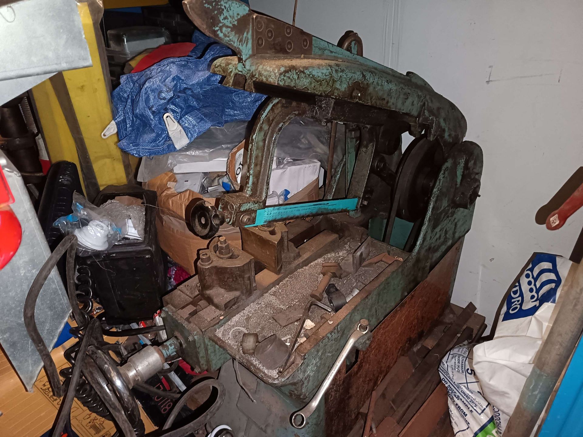 POWER HACKSAW c/w SPARE BLADES (SOLD OFF SITE - BIRMINGHAM) - Image 2 of 2