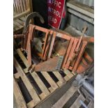 SNOW PLOUGH TO SUIT KUBOTA TRACTOR (DIRECT COUNCIL) (SOLD OFF SITE - LEEK)