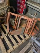 SNOW PLOUGH TO SUIT KUBOTA TRACTOR (DIRECT COUNCIL) (SOLD OFF SITE - LEEK)