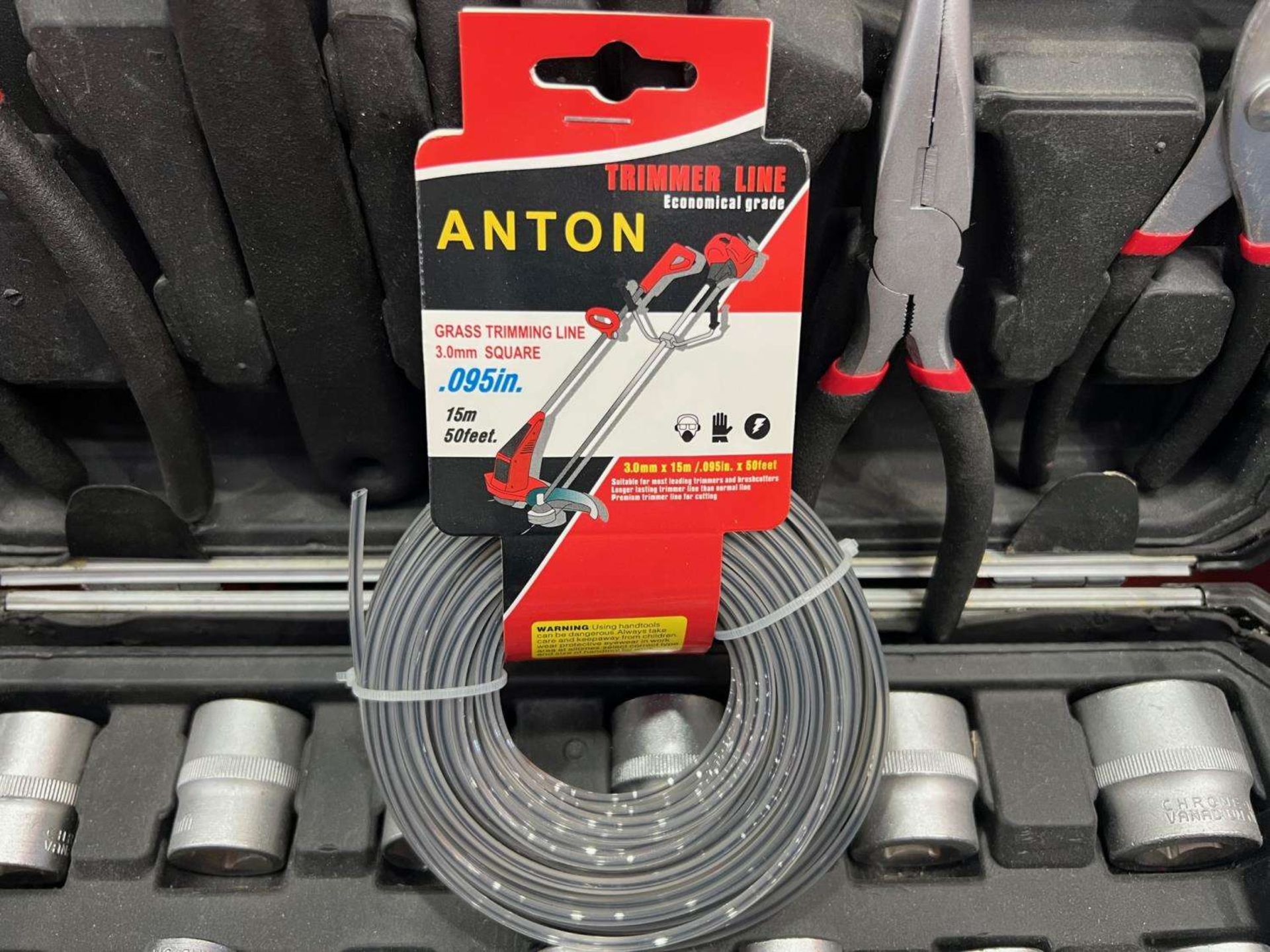 BOX OF 72 X NEW PACKS STRIMMER CORD