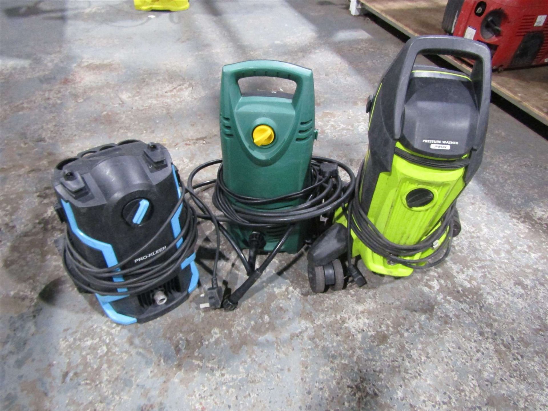 3 X 240V PRESSURE WASHERS