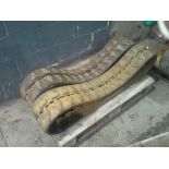 2 X EXCAVATOR TRACKS