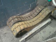 2 X EXCAVATOR TRACKS