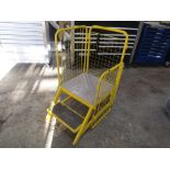YELLOW WORKSHOP SAFETY 2 TREAD STEP LADDER