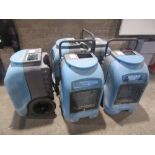 5 X DRIEAZ 1200 INDUSTRIAL DEHUMIDIFIER