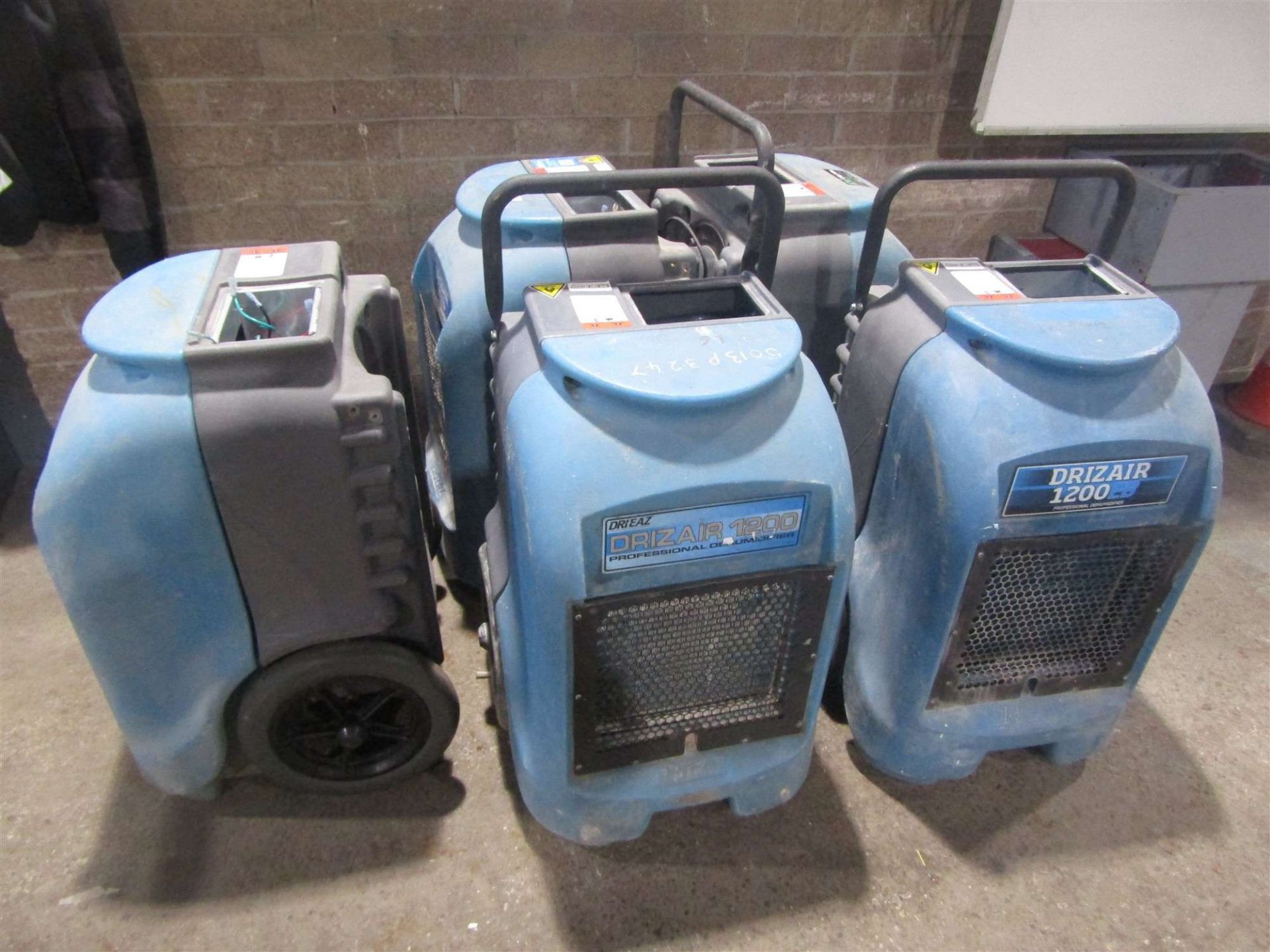 5 X DRIEAZ 1200 INDUSTRIAL DEHUMIDIFIER