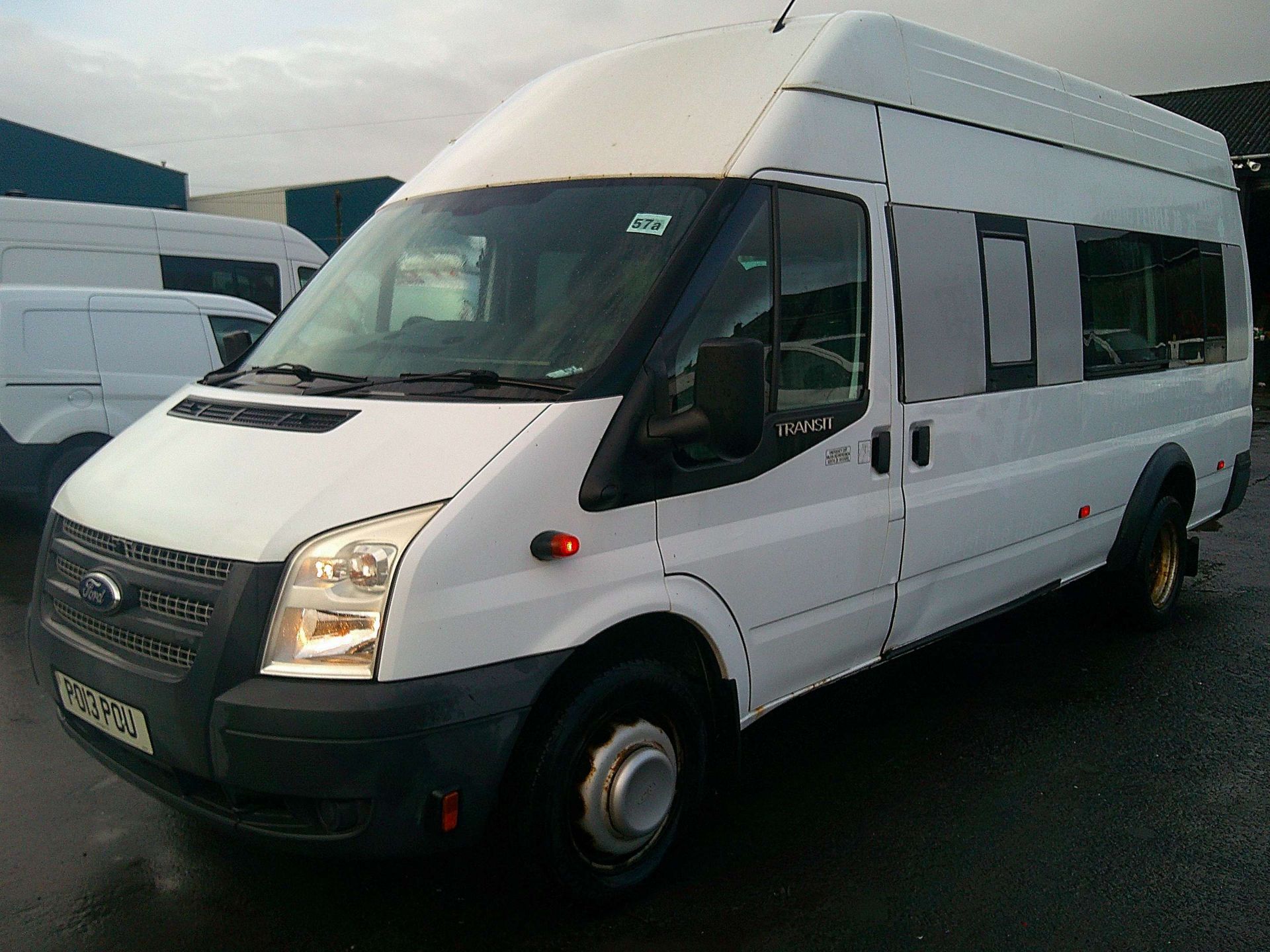 2013 13 reg FORD TRANSIT 135 T430 RWD MINIBUS (Direct Fire & Rescue) - Image 2 of 16