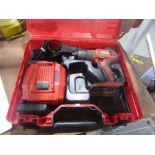 HILTI CORDLESS DRILL C/W CHARGER