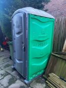 LIKE NEW PORTALOO - ALL WORKING (SOLD OFF SITE - LIVERPOOL)