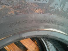 3 X WAGON TYRES (DIRECT FIRE & RESCUE)
