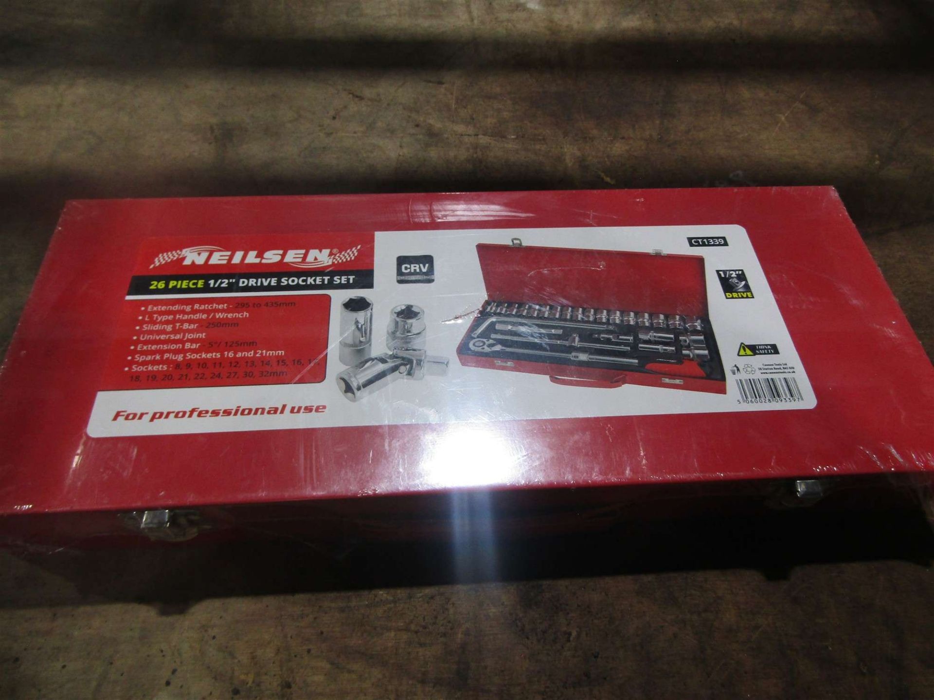 26PC 1/2 DRIVE SOCKET SET