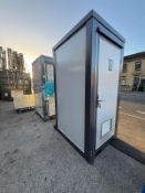 BRAND NEW SINGLE WELFARE TOILET UNIT C/W TOILET, BASIN, ELECTRICS, PLUMBING