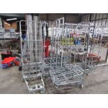 FOLDABLE CASE TROLLEY ON WHEELS X 4