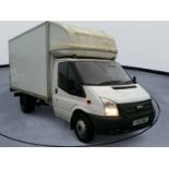 2013 13 reg FORD TRANSIT 350 LUTON VAN WITH TAIL LIFT