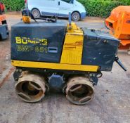 BOMAG P851 FWO TRENCH ROLLER - 2 TON - RADIO CONTROLLED (SOLD OFF SITE - BURNLEY)