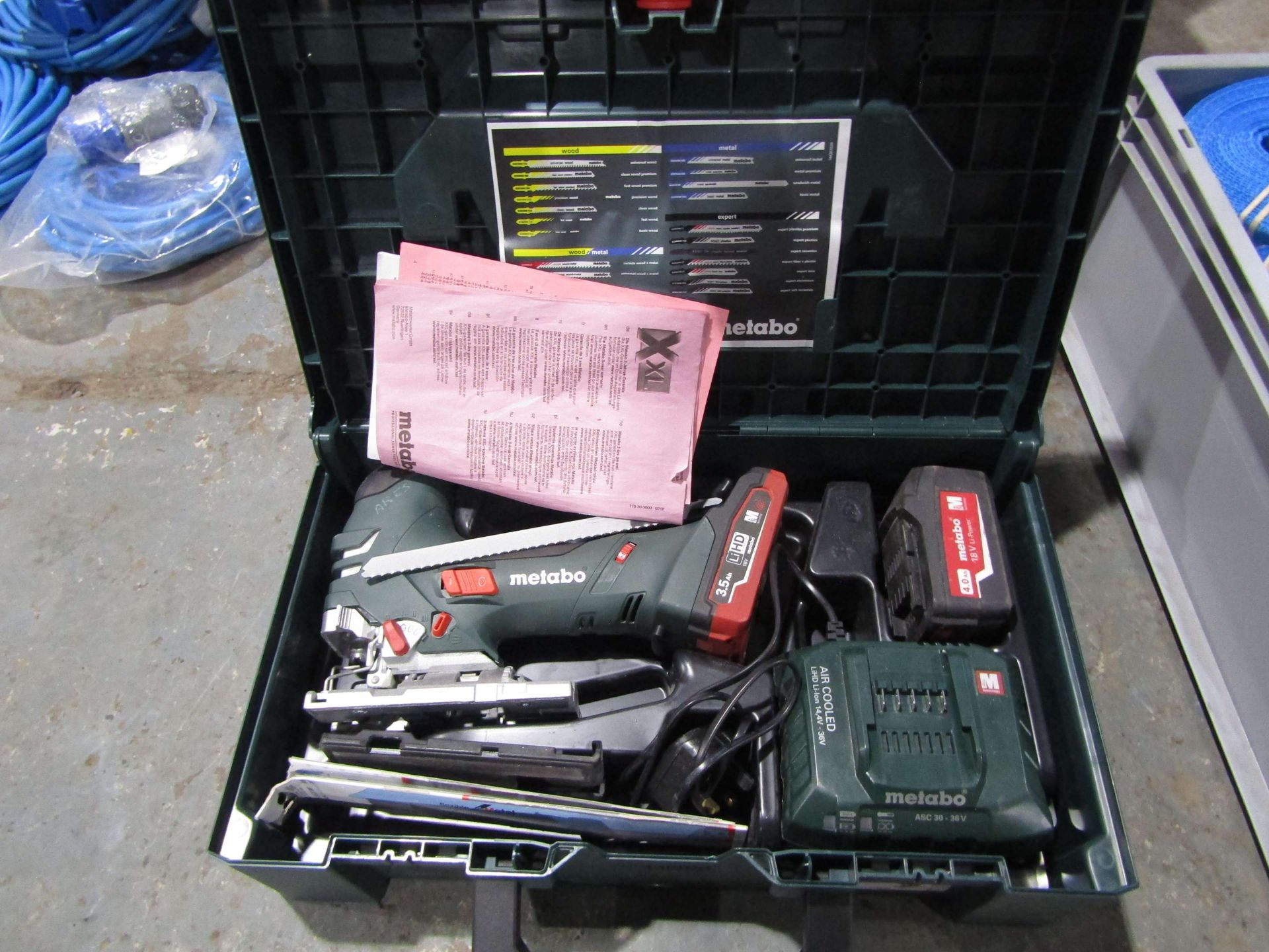 METABO STA 18LTX 140 JIG SAW - CORDLESS