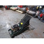 HAYTER HARRIER 41 ELECTRIC START PETROL MOWER ROLLER & BAG