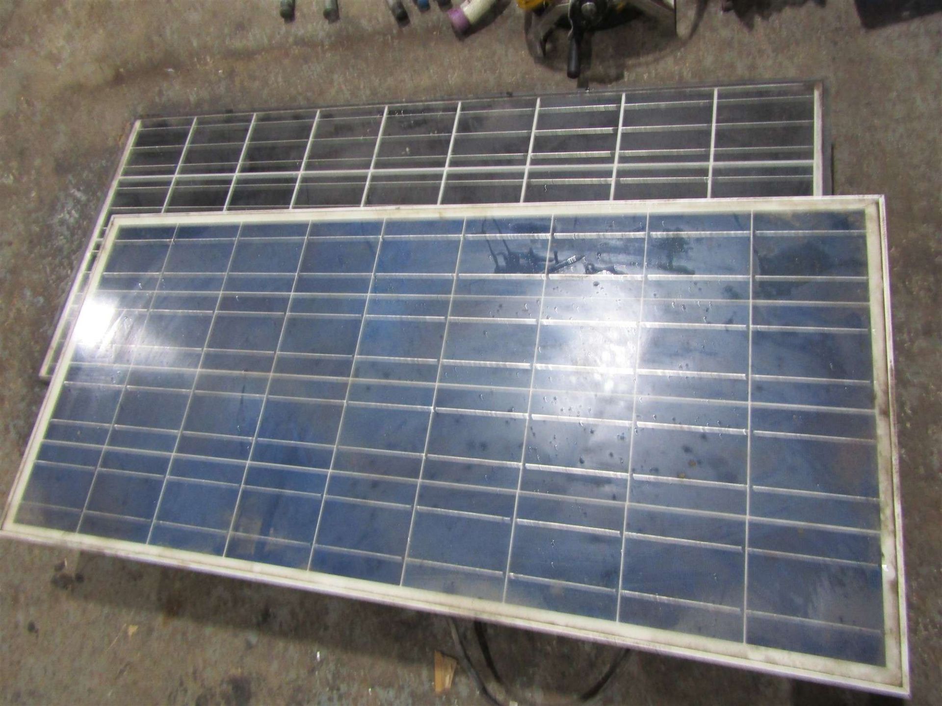 2 x SOLAR PANELS & BOXES