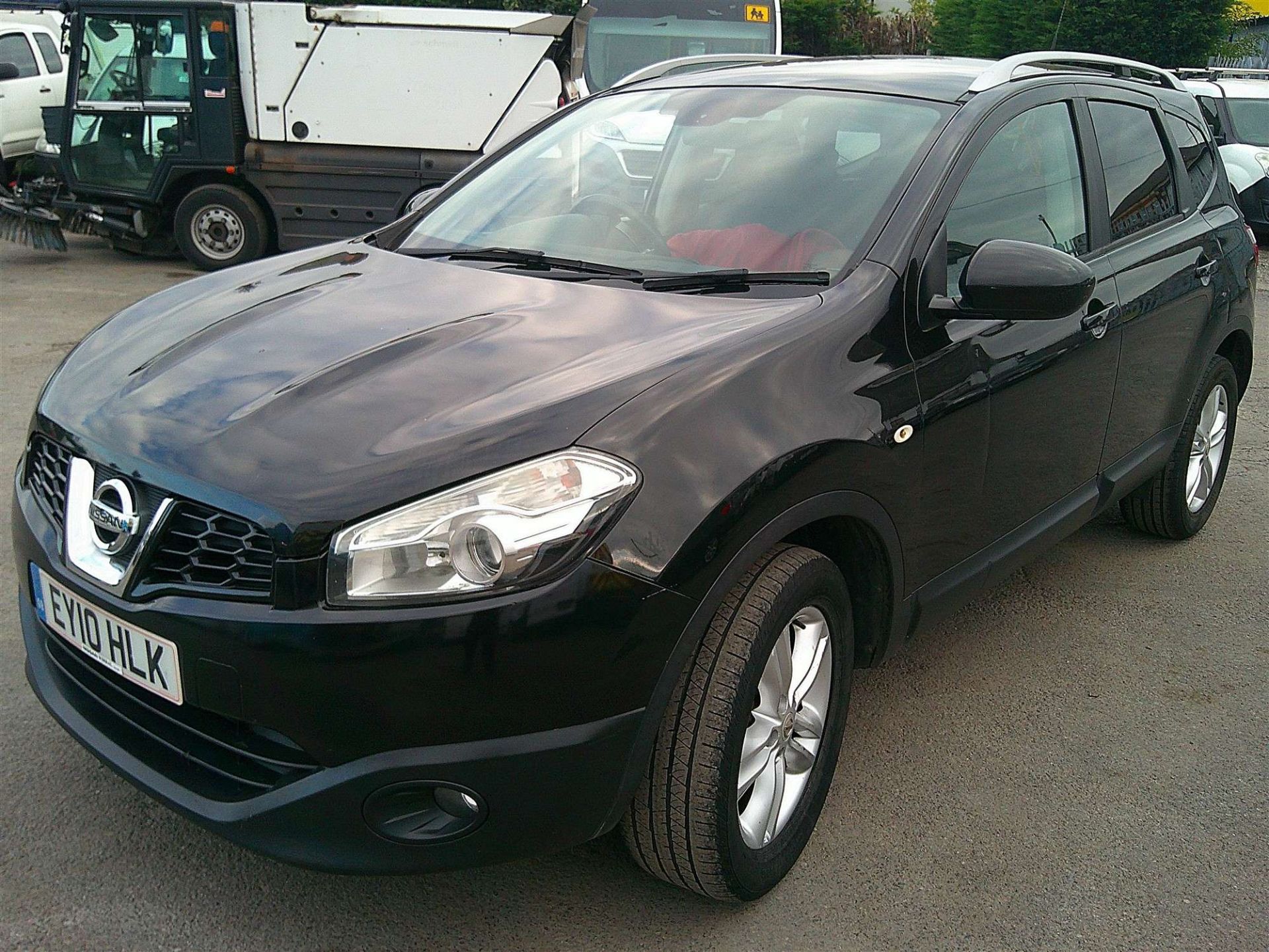 2010 10 REG NISSAN QUASHQAI ACENTA DCI 7 SEATER - Image 2 of 7