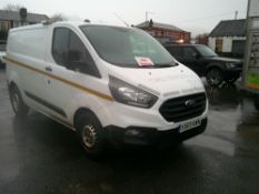 2020 69 REG FORD TRANSIT CUSTOM 320LEADER EBLUE (NON RUNNER)