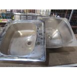 2 X 5/5 SINK BOWLS