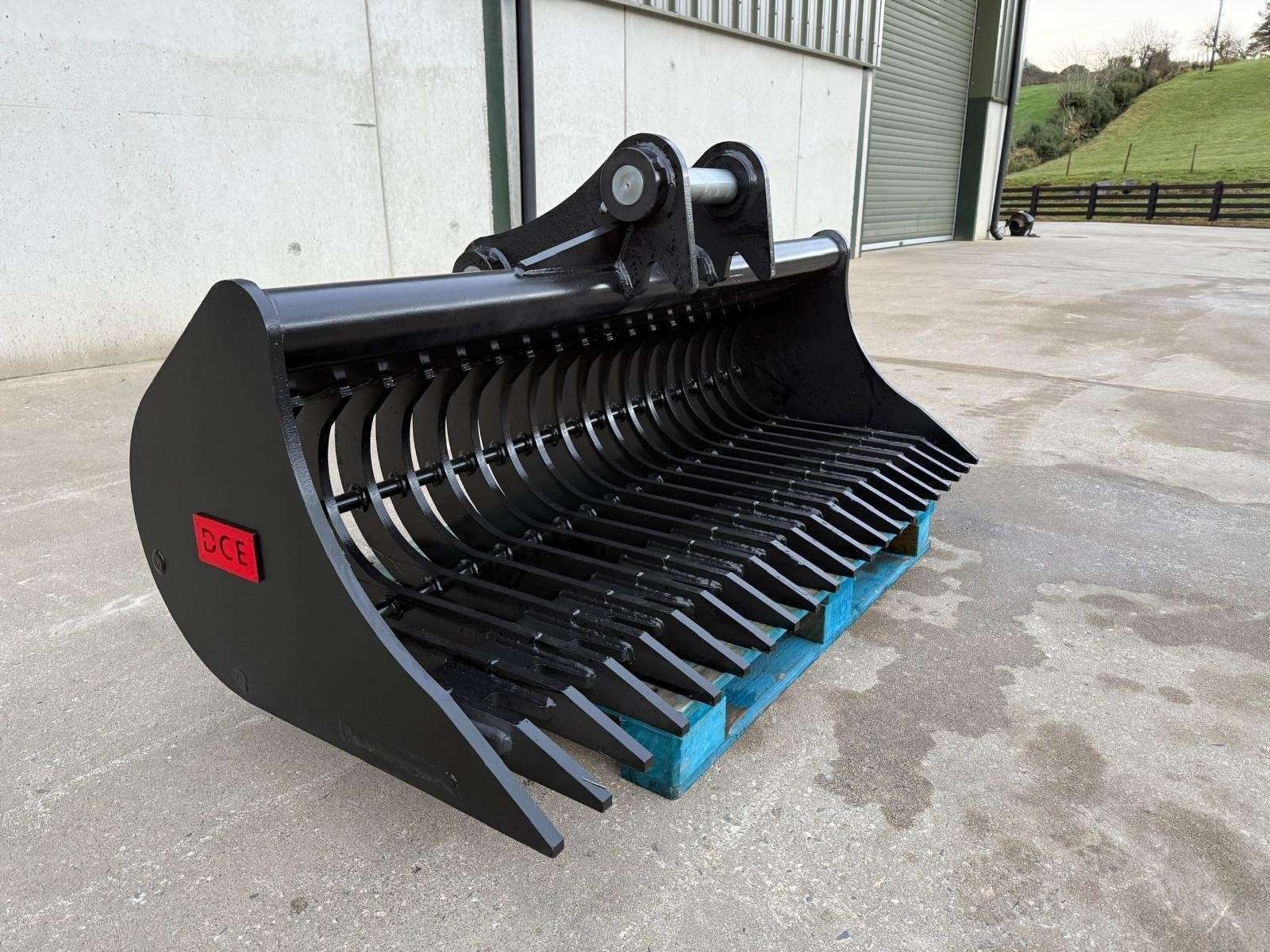 NEW RAKE RIDDLE BUCKET TO SUIT 14T MACHINE WITH 65MM PINS - Image 9 of 9