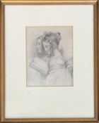 After J. Thomson, 19th century engraving of two sisters c.1854, 'The Peris of the North', 18.5x14.