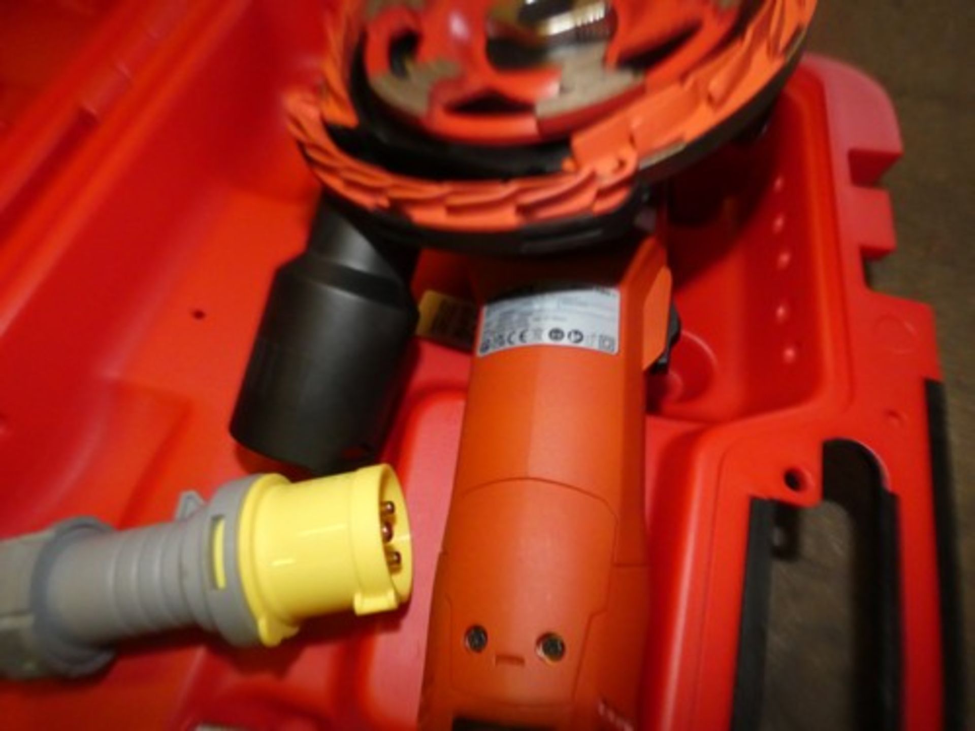 1 x Hilti DGH130, 110v concrete grinder with accessories and case - new in case (SW20)H1 - Image 2 of 3