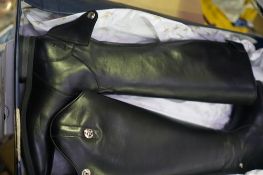 2 x pairs of horse riding boots, comprising 1 x pair of Celeris boots, size unknown and 1 x pair