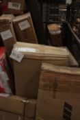 A mixed cage of flatpack furniture, including Wilko Oslo 4 cube unit, 1 x Norseman table, item code: