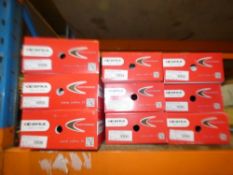 9 x pairs of Cofra Itaca black and white coloured shoes I various sizes - New in box - New site