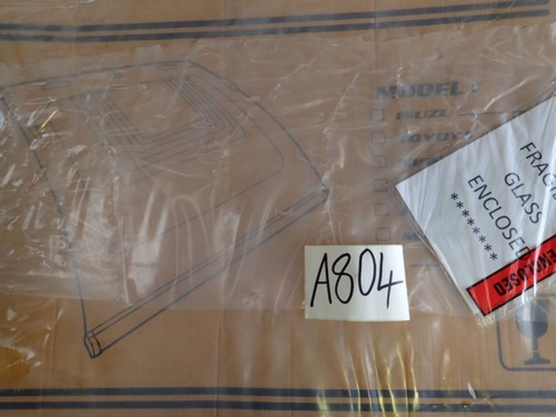 1 x Auto Styling Truckman Grand heated rear window for Toyota L200, MK8 - sealed new in tatty box ( - Image 2 of 4