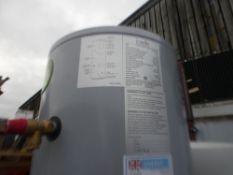 1 x Joule Clone platinum twin solar hi gain storage cylinder, date of manufacture: 01/2025, never