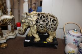 A Kinda Collection model elephant ornament with pi